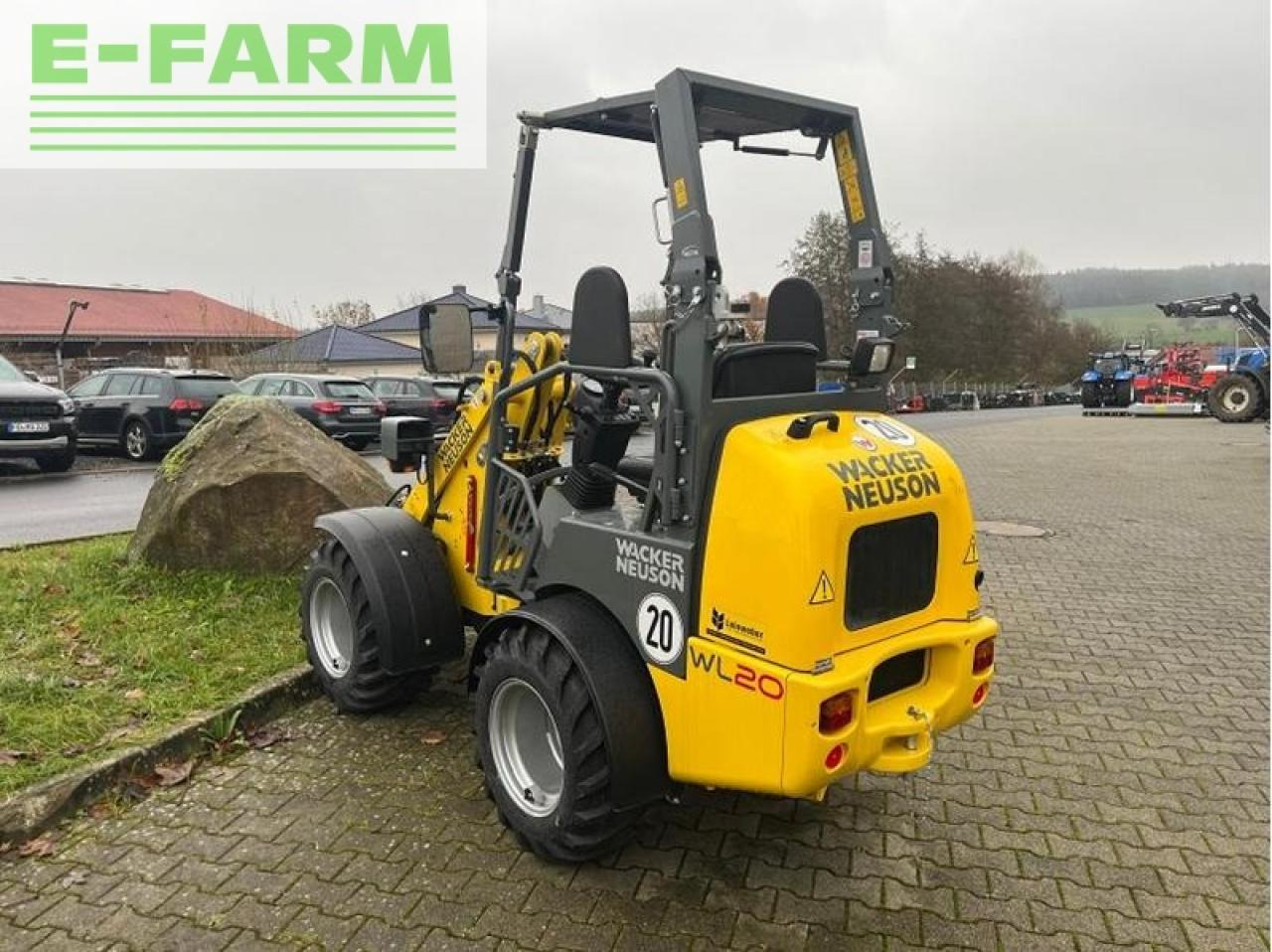 Neuson wl 20 - Máy xúc lật bánh lốp: hình 4 Neuson wl 20 - Máy xúc lật bánh lốp: hình 4