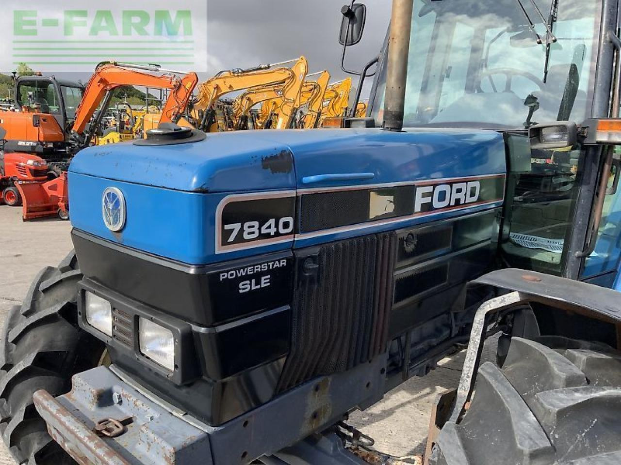 Máy cày New Holland 7840 power star sle tractor (st24084): hình 14