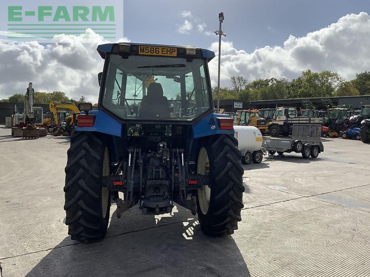 Máy cày New Holland 7840 power star sle tractor (st24084): hình 7