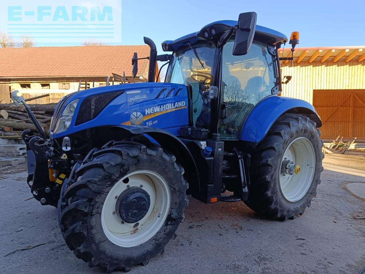 New Holland t6.145 dynamic command sidewinder ii - Máy cày: hình 1 New Holland t6.145 dynamic command sidewinder ii - Máy cày: hình 1