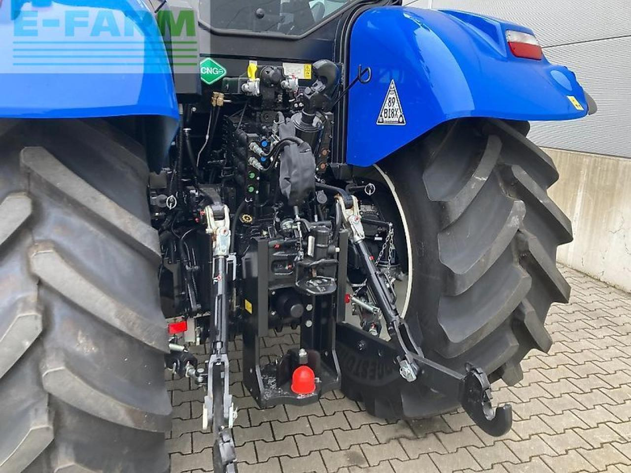 Máy cày New Holland t6.180 dc methane power Methane Power: hình 11