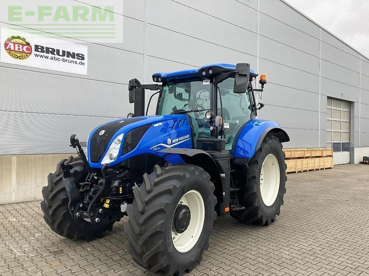 Máy cày New Holland t6.180 dc methane power Methane Power: hình 8