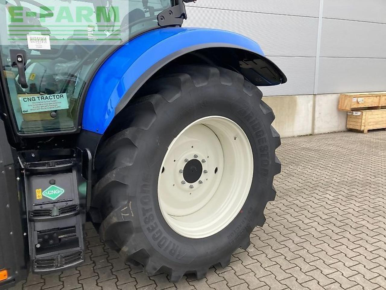 Máy cày New Holland t6.180 dc methane power Methane Power: hình 10