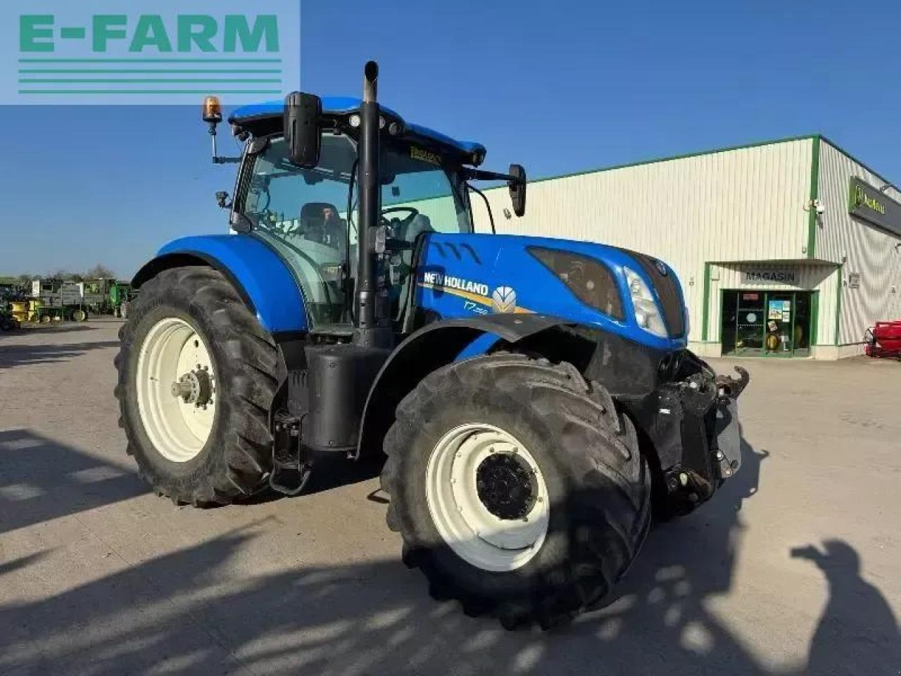 Máy cày New Holland t7.260 pc: hình 6 Máy cày New Holland t7.260 pc: hình 6