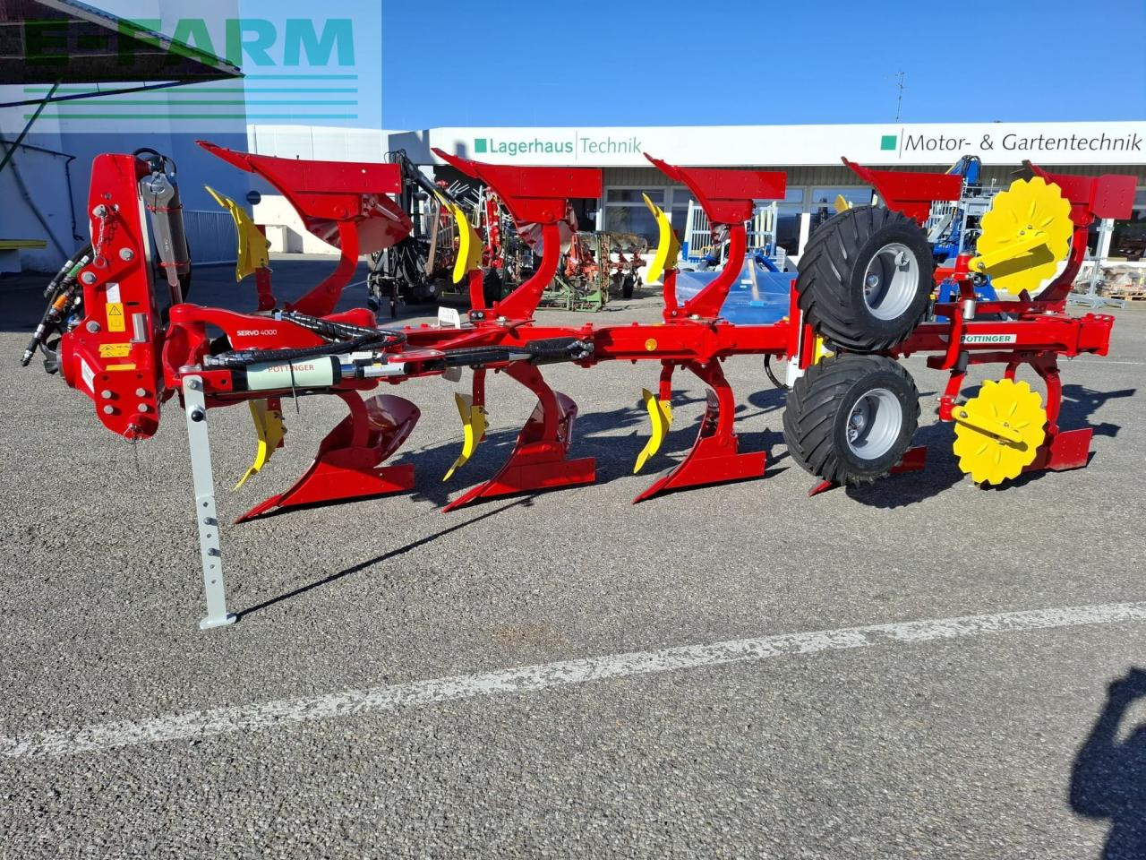 Pöttinger Servo 4000 Plus - Cày: hình 1 Pöttinger Servo 4000 Plus - Cày: hình 1