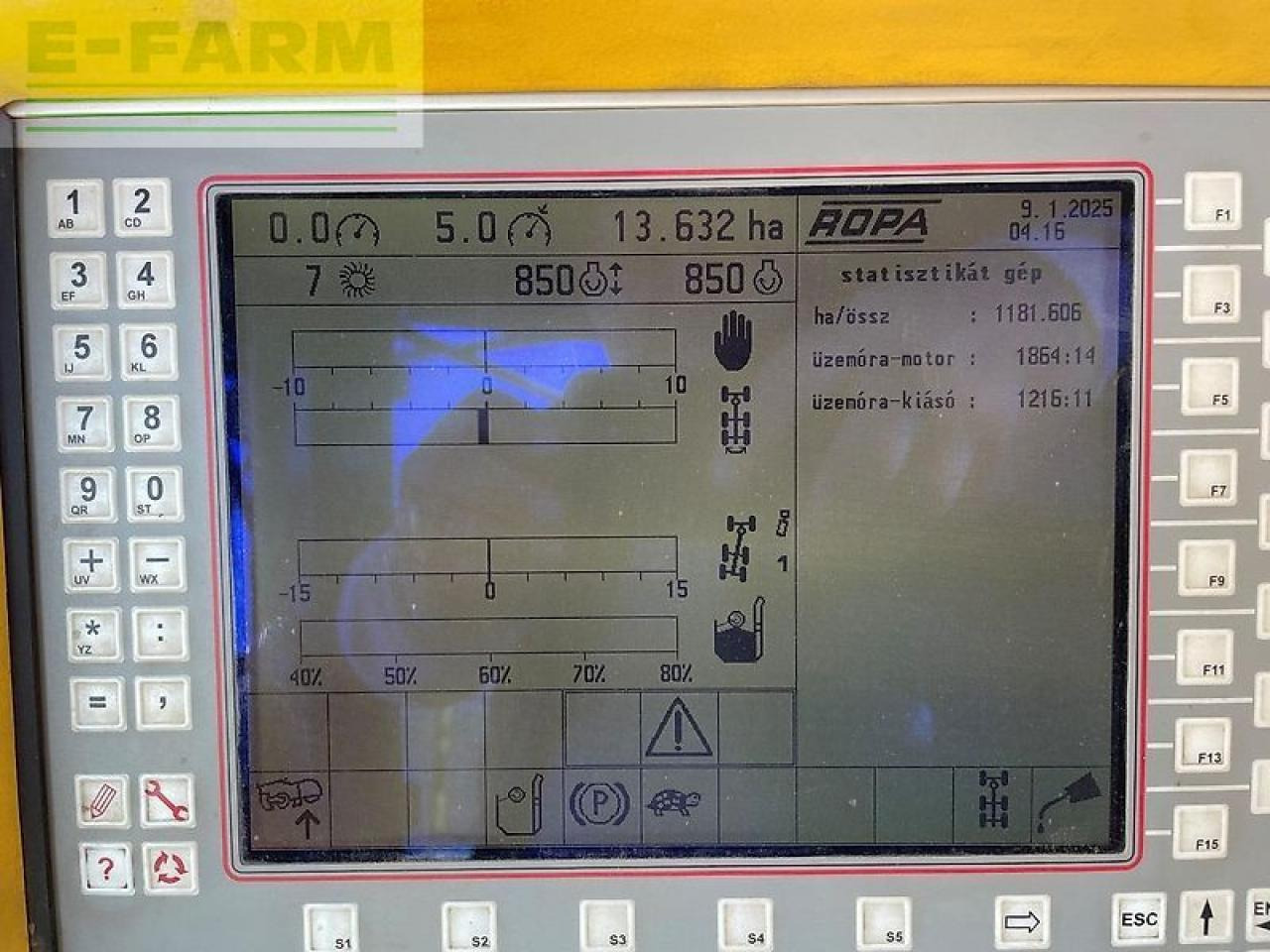 Máy thu hoạch củ cải đường Ropa euro tiger: hình 31 Máy thu hoạch củ cải đường Ropa euro tiger: hình 31