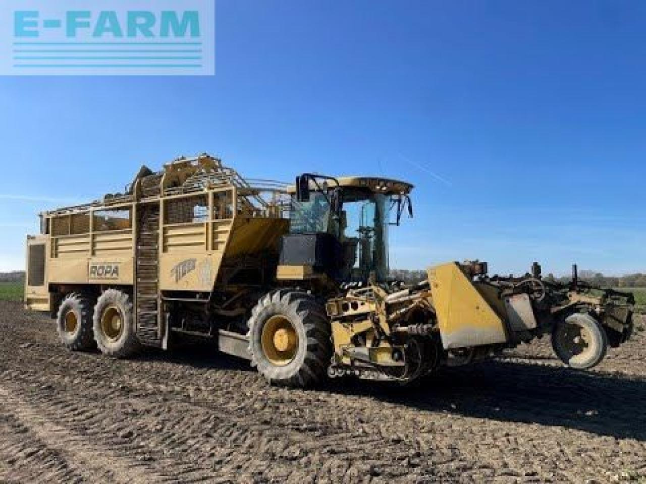 Máy thu hoạch củ cải đường Ropa euro tiger: hình 41 Máy thu hoạch củ cải đường Ropa euro tiger: hình 41