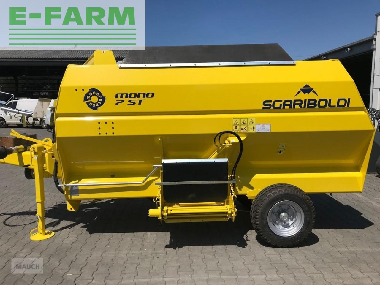 Sgariboldi st 7 monofeeder - Trang thiết bị gia súc: hình 1 Sgariboldi st 7 monofeeder - Trang thiết bị gia súc: hình 1