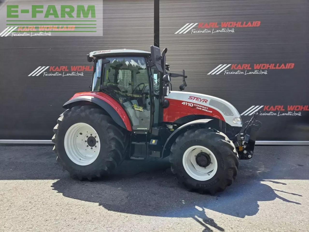 Steyr 4110 kompakt (stage v) - Máy cày: hình 4 Steyr 4110 kompakt (stage v) - Máy cày: hình 4