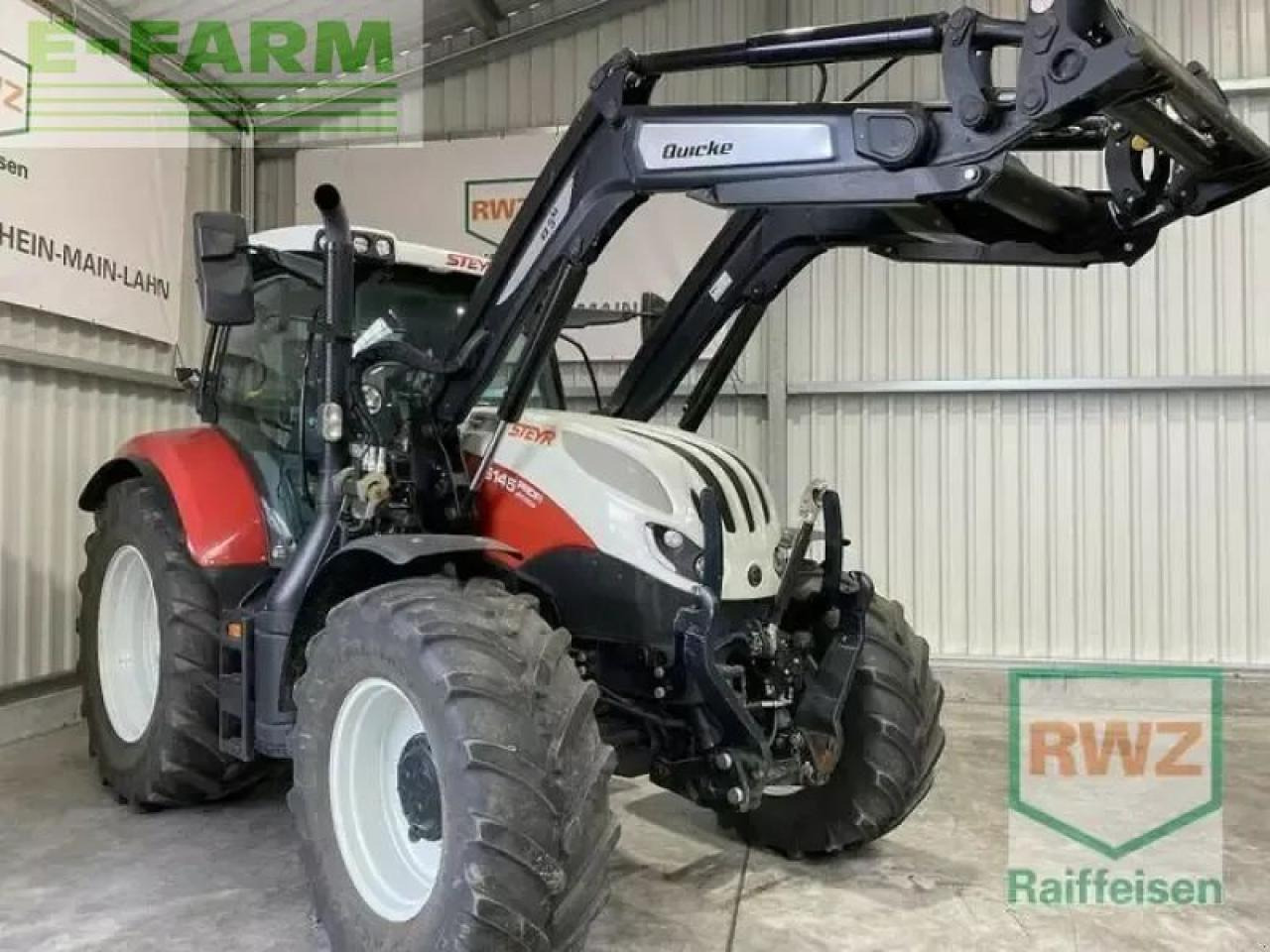 Steyr 6145 profi - Máy cày: hình 1 Steyr 6145 profi - Máy cày: hình 1
