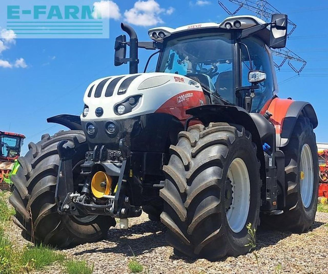 Steyr 6200 absolut cvt CVT - Máy cày: hình 1 Steyr 6200 absolut cvt CVT - Máy cày: hình 1