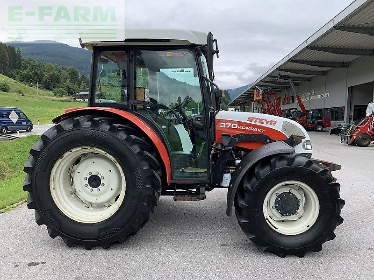 Steyr kompakt 370 - Máy cày: hình 5 Steyr kompakt 370 - Máy cày: hình 5