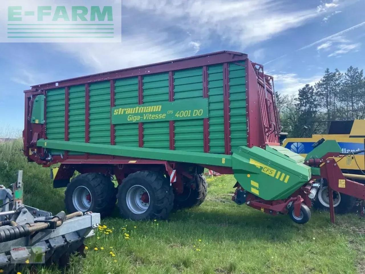 Xe kéo tự chất hàng Strautmann giga-vitesse cfs 4001 do: hình 7