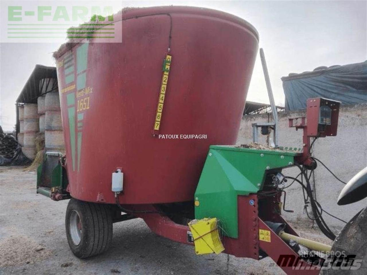 Strautmann vertimix 1651 - Trang thiết bị gia súc: hình 1 Strautmann vertimix 1651 - Trang thiết bị gia súc: hình 1