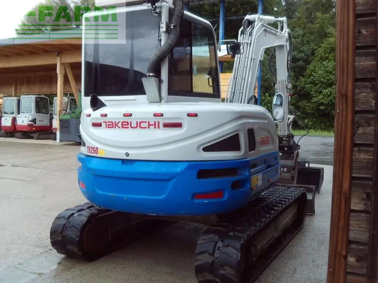 Takeuchi tb 260 ( 5.735kg ) hydr. sw + 3 löffel - Máy xúc mini: hình 4 Takeuchi tb 260 ( 5.735kg ) hydr. sw + 3 löffel - Máy xúc mini: hình 4