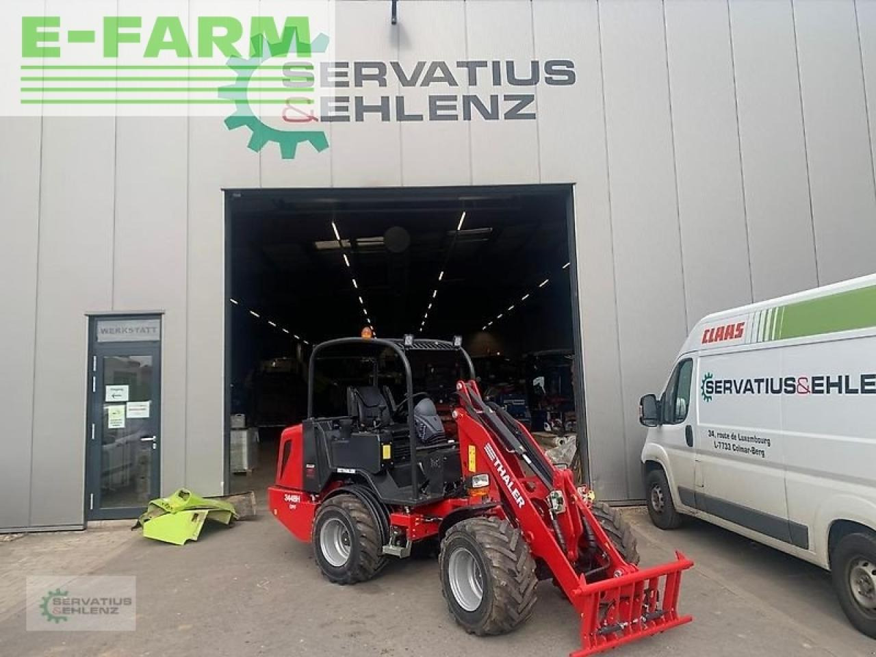 Thaler 3448 h - Máy xúc lật bánh lốp: hình 1 Thaler 3448 h - Máy xúc lật bánh lốp: hình 1