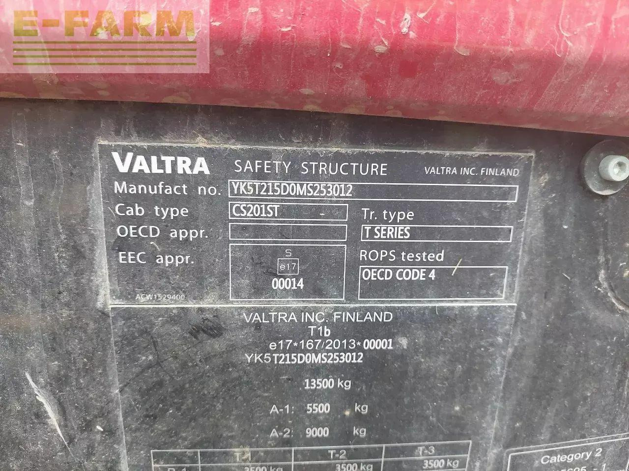 Valtra t 215 direct Direct - Máy cày: hình 5 Valtra t 215 direct Direct - Máy cày: hình 5
