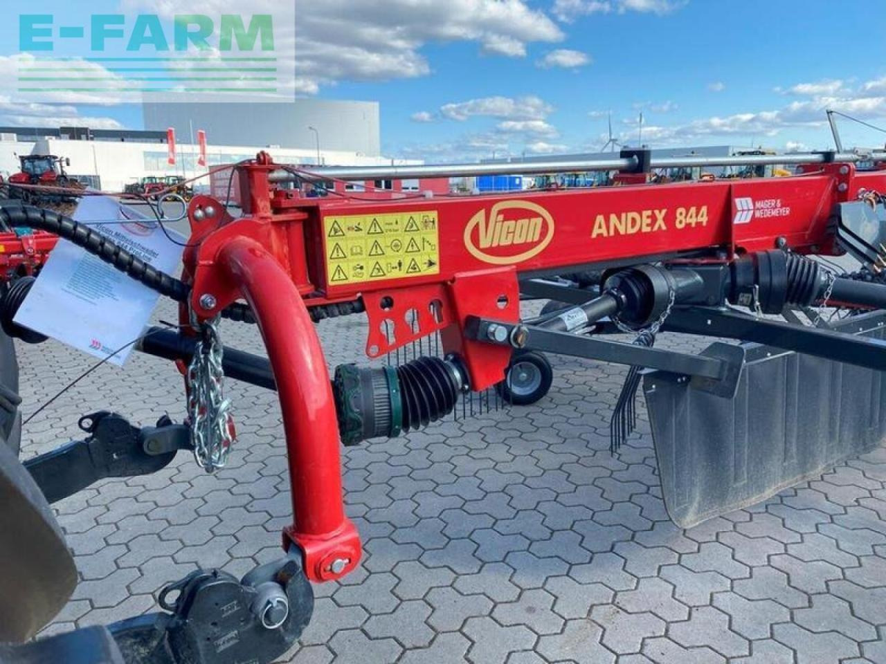 Vicon vicon mittelschwader andex 844 - Dàn trải/ Cào: hình 2 Vicon vicon mittelschwader andex 844 - Dàn trải/ Cào: hình 2