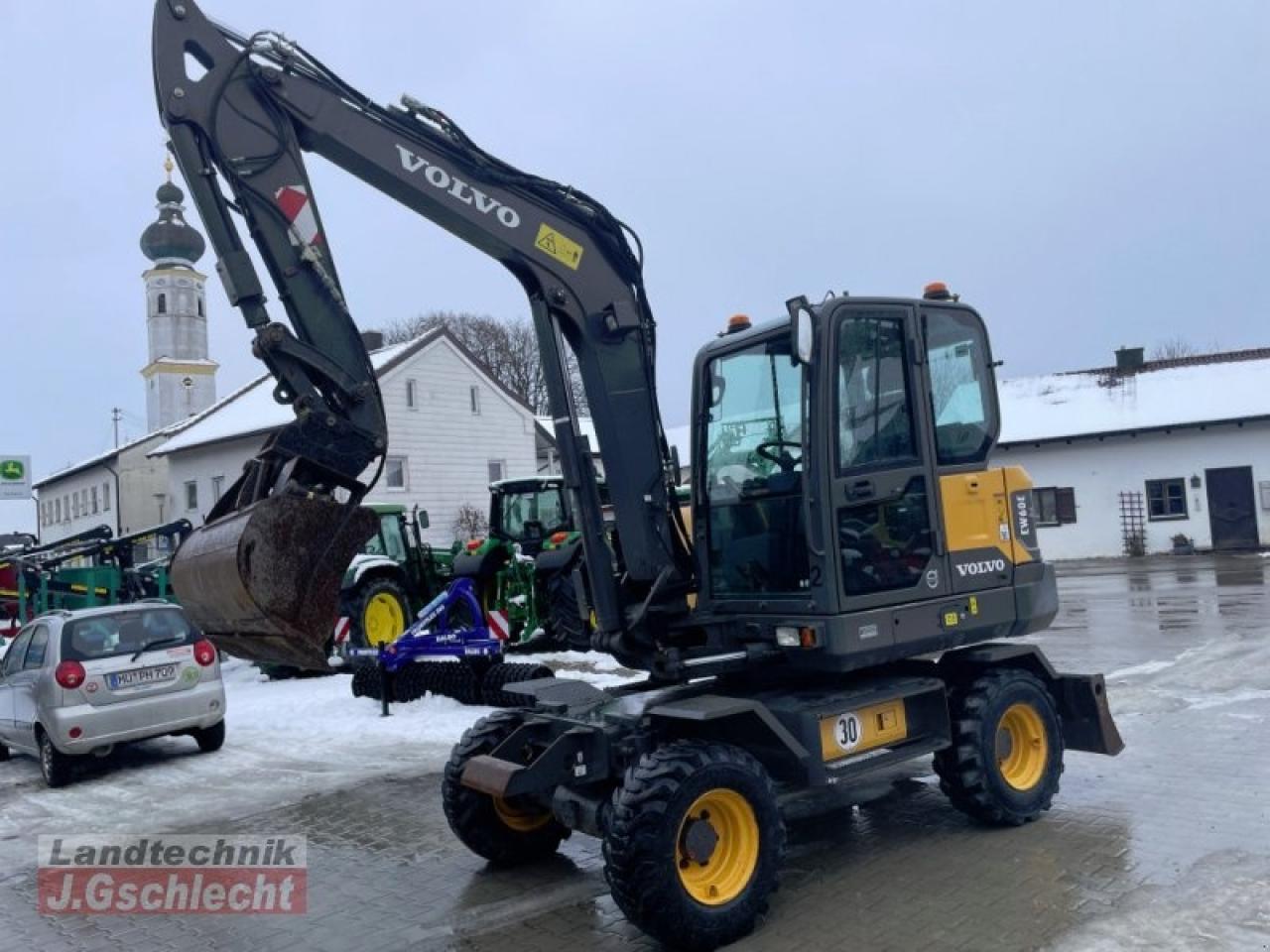 Máy xúc bánh lốp Volvo ew60 e 30 kmh: hình 6