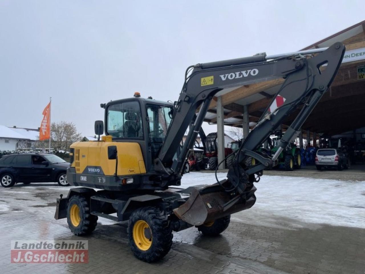 Máy xúc bánh lốp Volvo ew60 e 30 kmh: hình 10