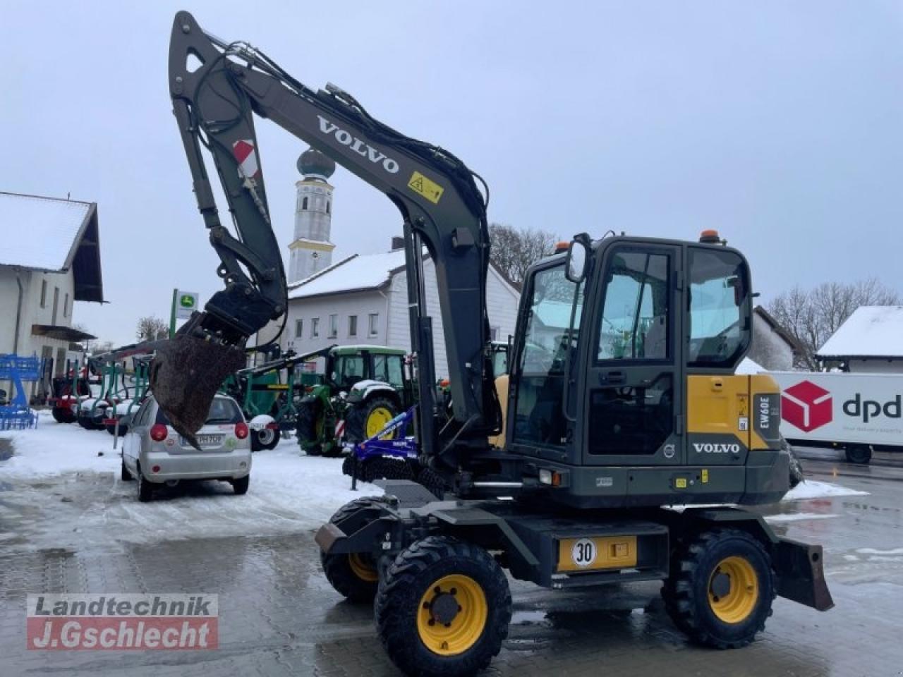 Máy xúc bánh lốp Volvo ew60 e 30 kmh: hình 8