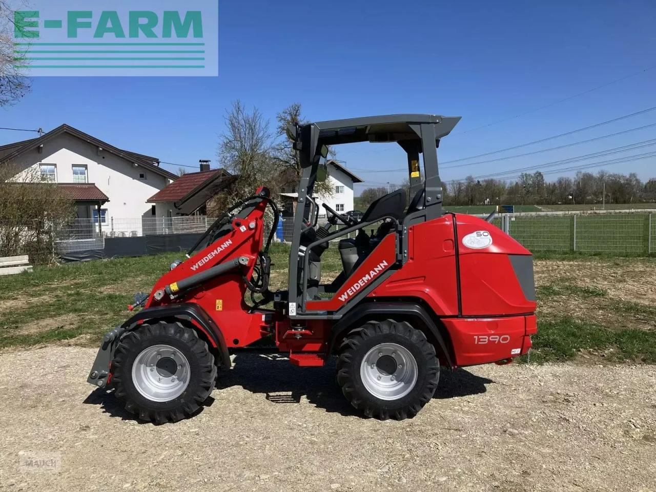 Máy xúc lật bánh lốp Weidemann 1390 hoftrac stufe v: hình 7