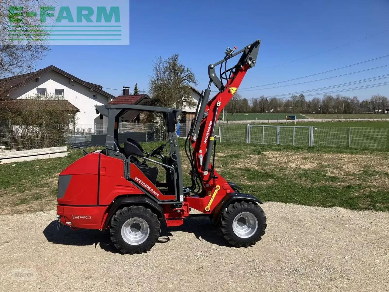 Máy xúc lật bánh lốp Weidemann 1390 hoftrac stufe v: hình 6