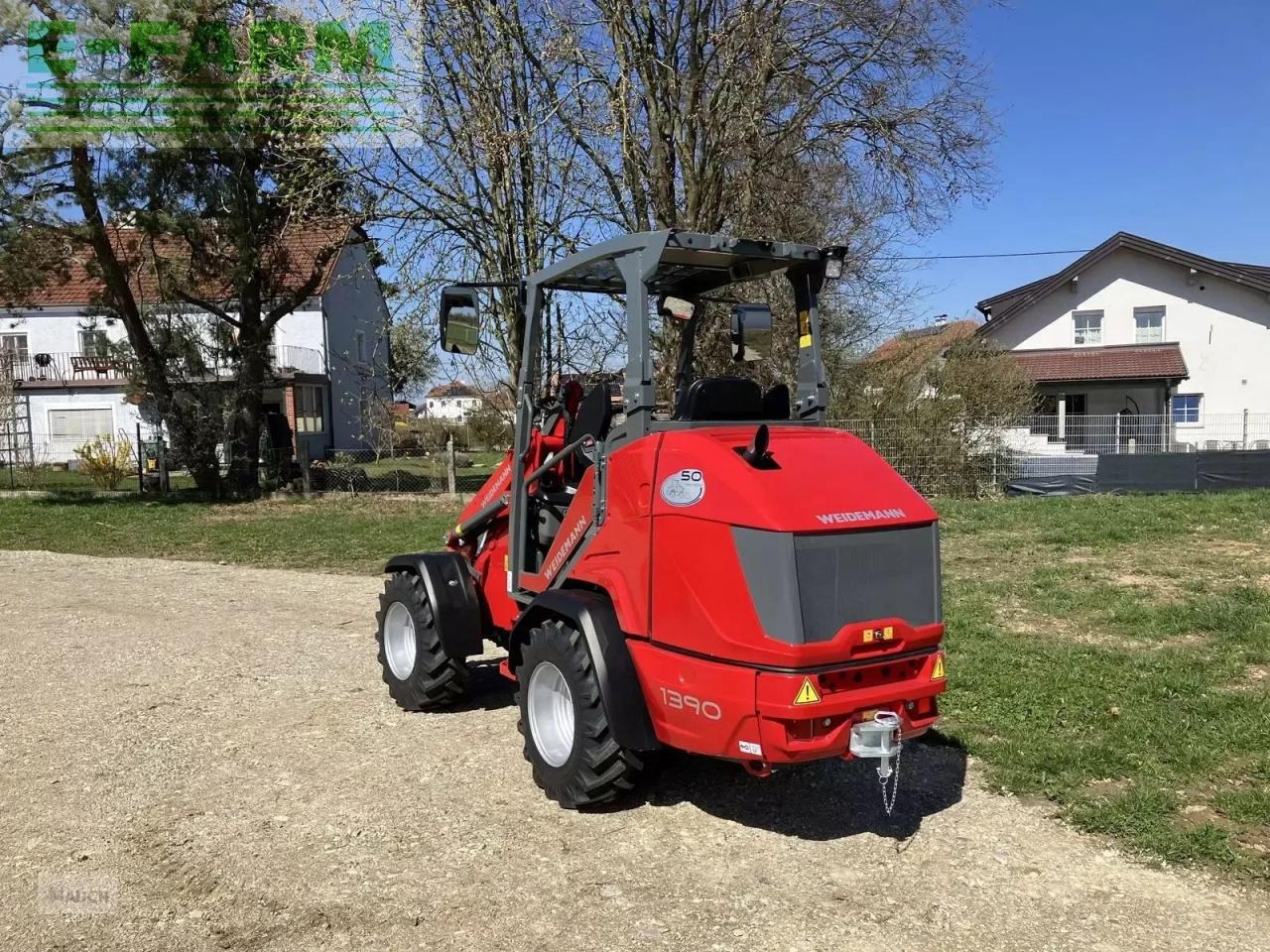Máy xúc lật bánh lốp Weidemann 1390 hoftrac stufe v: hình 8