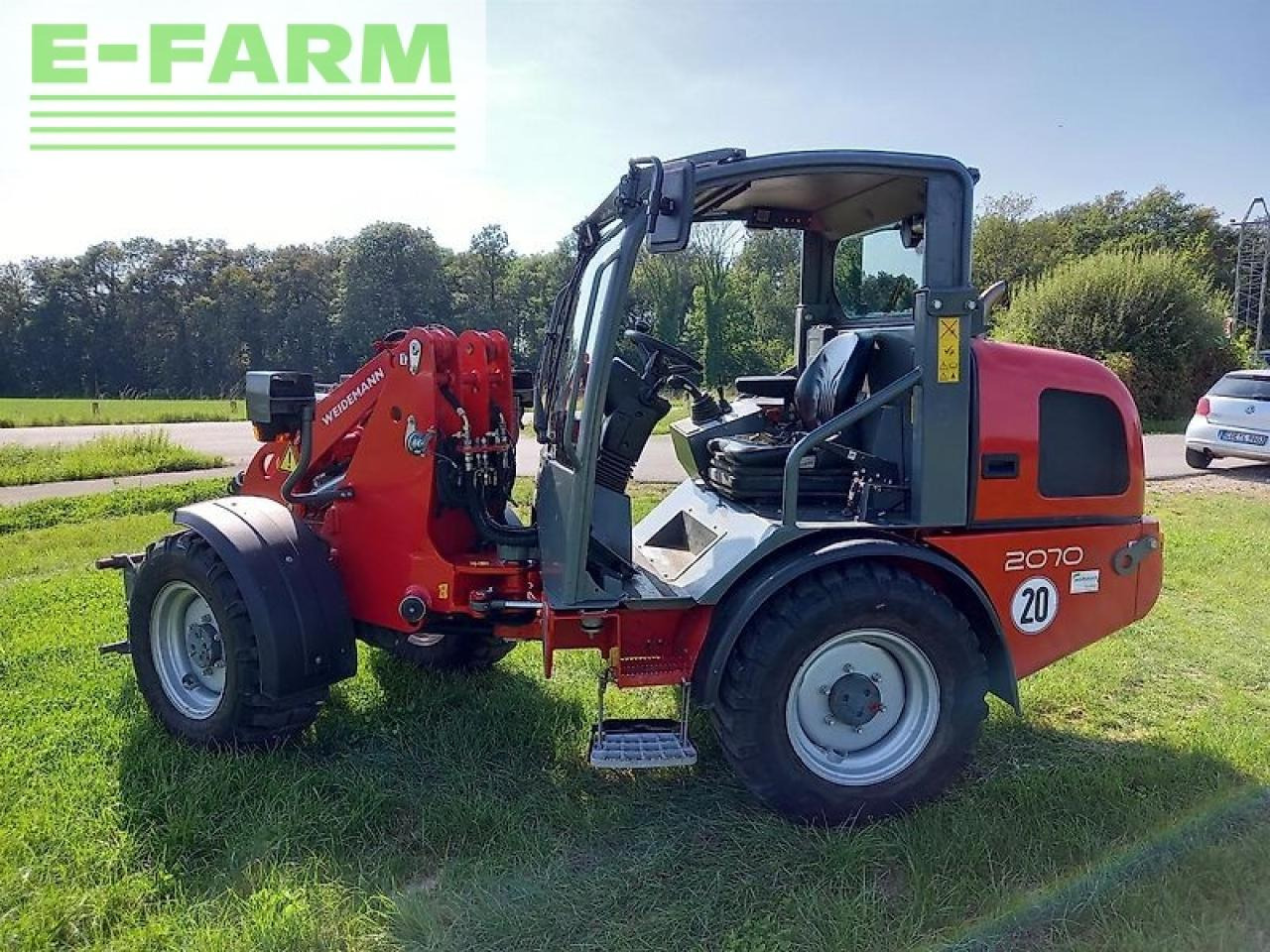 Máy xúc mini Weidemann 2070 cx 80lp: hình 6