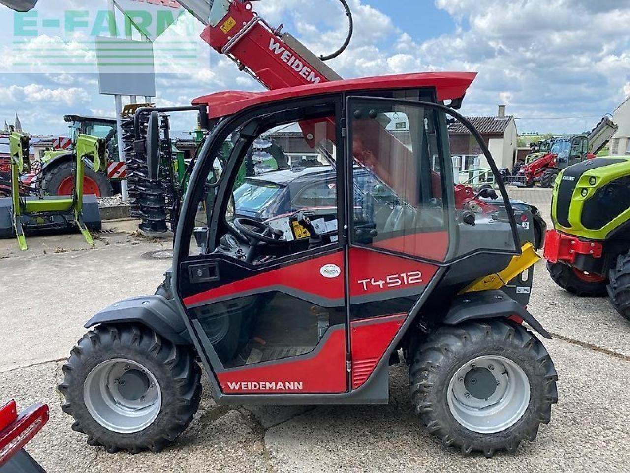 Weidemann 4512 t - Xe nhấc hình viễn vọng kính: hình 3 Weidemann 4512 t - Xe nhấc hình viễn vọng kính: hình 3