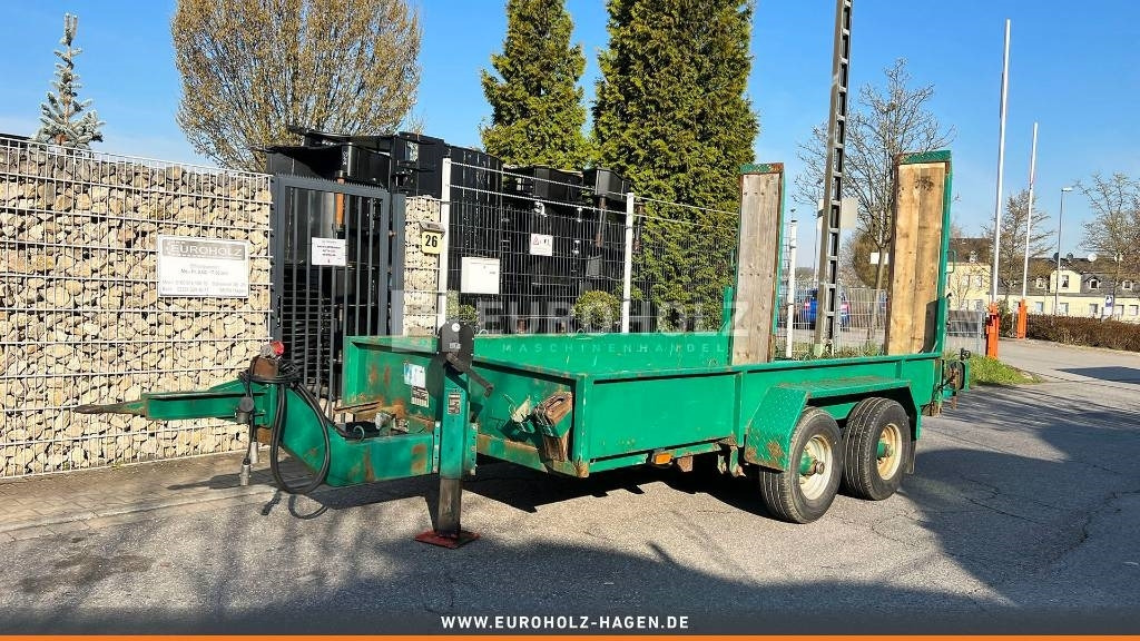 Blomenröhr 2-Achsen Anhänger, Tandem Tieflader für Bagger - Rơ moóc thùng thấp: hình 1 Blomenröhr 2-Achsen Anhänger, Tandem Tieflader für Bagger - Rơ moóc thùng thấp: hình 1