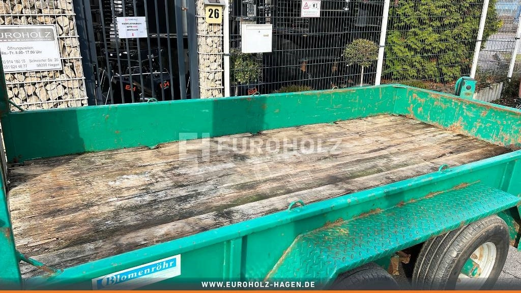 Rơ moóc thùng thấp Blomenröhr 2-Achsen Anhänger, Tandem Tieflader für Bagger: hình 8