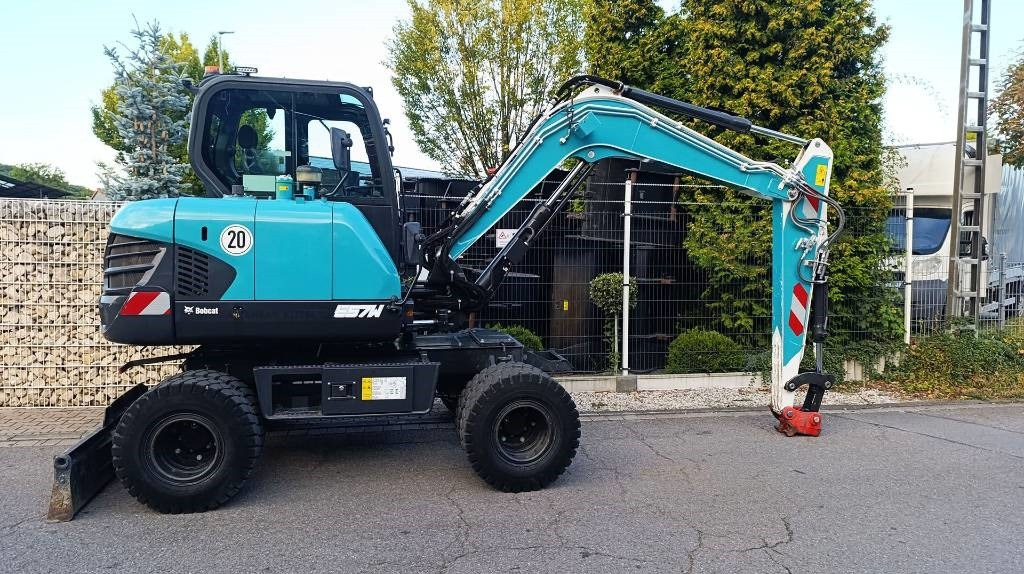 Bobcat Mobilbagger E 57 W, Schnellwechsler MS08, Allrad - Máy xúc bánh lốp: hình 5 Bobcat Mobilbagger E 57 W, Schnellwechsler MS08, Allrad - Máy xúc bánh lốp: hình 5