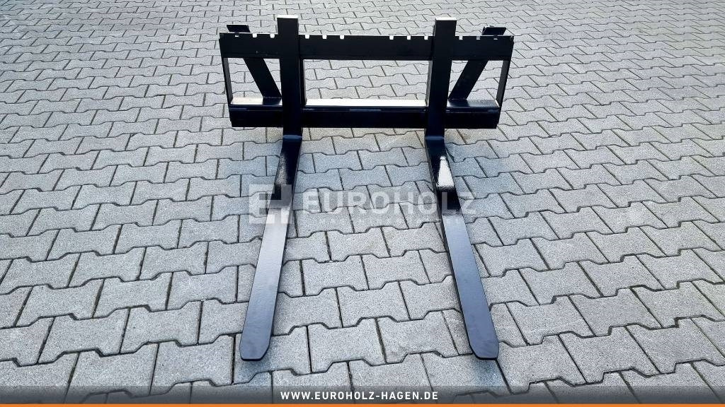 EUROHOLZ Palettengabel Euroaufnahme 1200 mm 2 t - Chĩa cho Máy móc xây dựng: hình 1 EUROHOLZ Palettengabel Euroaufnahme 1200 mm 2 t - Chĩa cho Máy móc xây dựng: hình 1