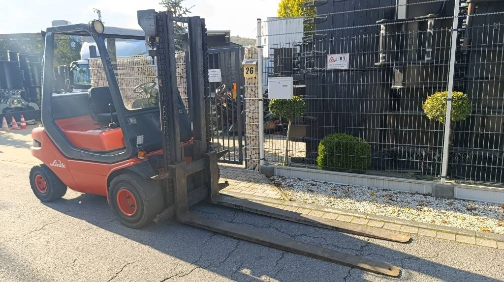 Xe nâng diesel Linde H 30 D, Duplex, Zusatzhydraulik, Palettengabel: hình 16