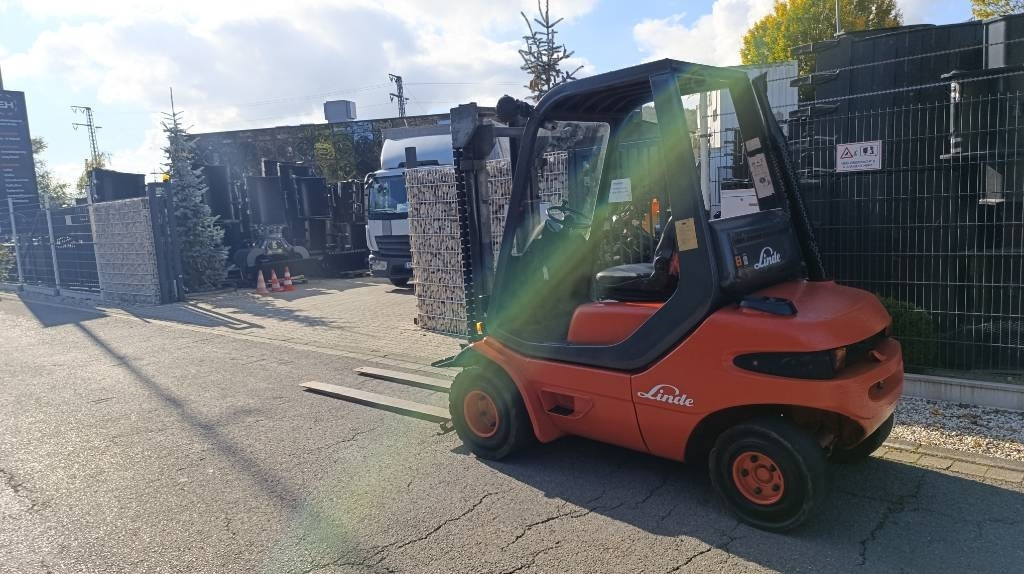 Xe nâng diesel Linde H 30 D, Duplex, Zusatzhydraulik, Palettengabel: hình 9