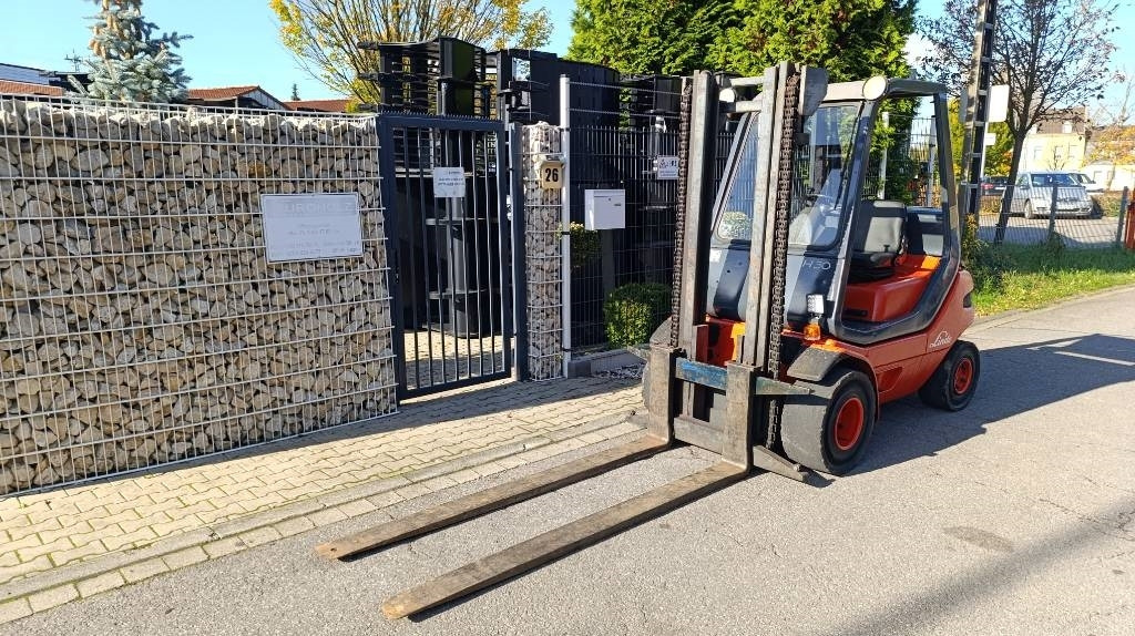 Xe nâng diesel Linde H 30 D, Duplex, Zusatzhydraulik, Palettengabel: hình 10