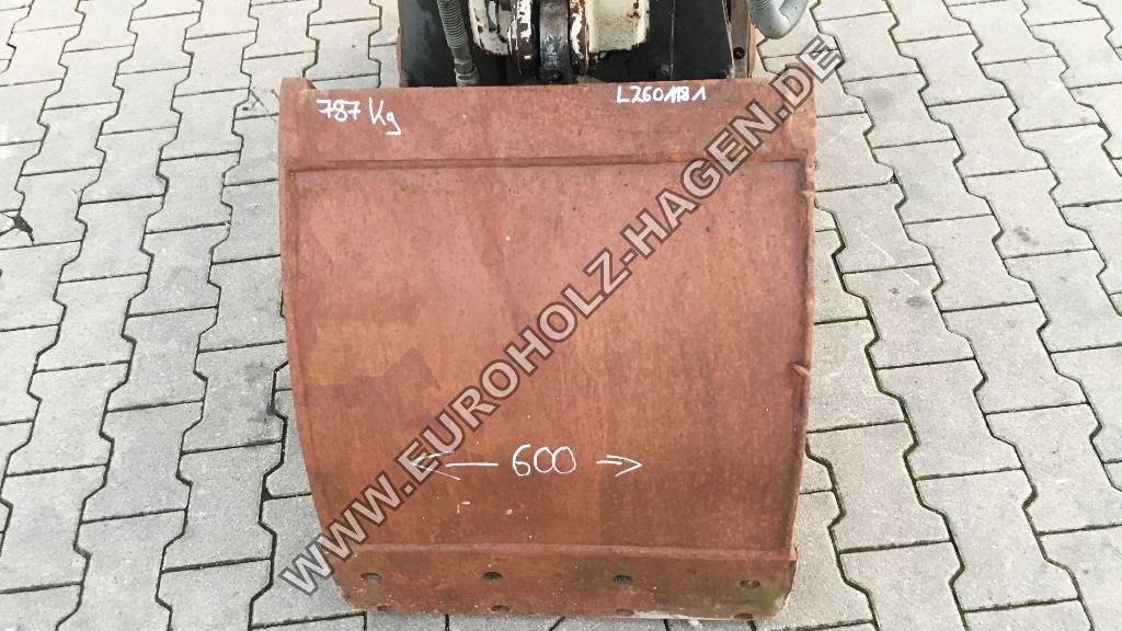 Zweischalengreifer Ø70/280 Schalen 600 mm - Xô vỏ sò: hình 2 Zweischalengreifer Ø70/280 Schalen 600 mm - Xô vỏ sò: hình 2