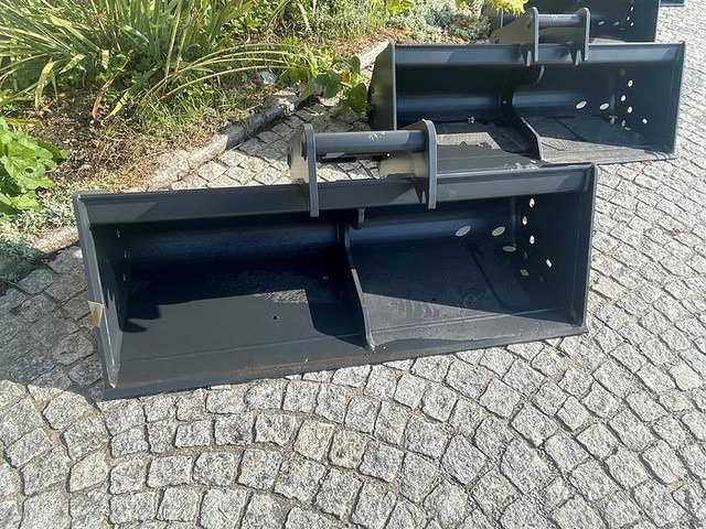 Big Grabenräumlöffel 150 cm mit Lehnhoff MS08 Symlock Aufnahme - Gầu: hình 1 Big Grabenräumlöffel 150 cm mit Lehnhoff MS08 Symlock Aufnahme - Gầu: hình 1