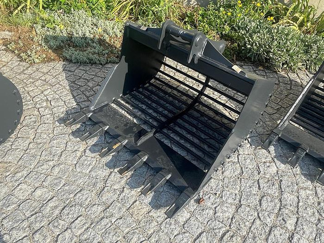 Big Sortierlöffel / Sortierschaufel 100 cm mit Lehnhoff MS03 Symlock Aufnahme - Gầu: hình 1 Big Sortierlöffel / Sortierschaufel 100 cm mit Lehnhoff MS03 Symlock Aufnahme - Gầu: hình 1