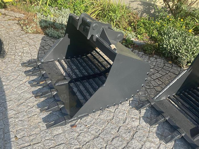 Big Sortierlöffel / Sortierschaufel 100 cm mit Lehnhoff MS03 Symlock Aufnahme - Gầu: hình 2 Big Sortierlöffel / Sortierschaufel 100 cm mit Lehnhoff MS03 Symlock Aufnahme - Gầu: hình 2