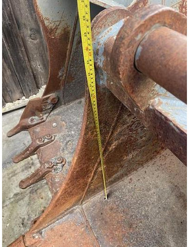 Big Tieflöffel 55 cm Arbeitsbreite und Zähnen - Gầu: hình 3 Big Tieflöffel 55 cm Arbeitsbreite und Zähnen - Gầu: hình 3