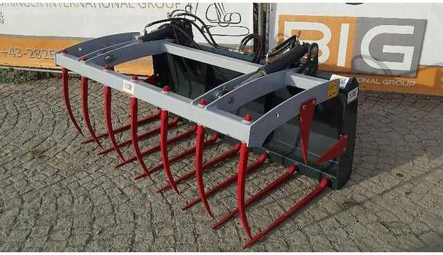 Krokodilgabel / Krokodilzange 180 cm mit Terex TL80/TL100 Aufnahme - Khung/ Sườn: hình 1 Krokodilgabel / Krokodilzange 180 cm mit Terex TL80/TL100 Aufnahme - Khung/ Sườn: hình 1