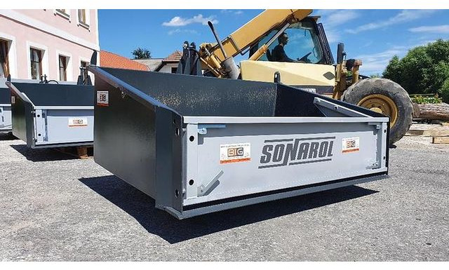 Schwerlast Transportbox / Kippmulde 180 cm mit 3 Punkt- & Euro Aufnahme - Xe đầu kéo: hình 1 Schwerlast Transportbox / Kippmulde 180 cm mit 3 Punkt- & Euro Aufnahme - Xe đầu kéo: hình 1