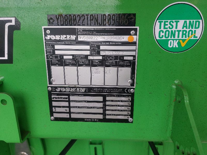 Joskin Trans KTP 22/50 - Rơ moóc: hình 2 Joskin Trans KTP 22/50 - Rơ moóc: hình 2