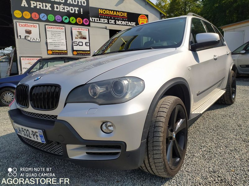 BMW X5 4.8 i V8 355 CV , 0% TVA, E70 , 167000 kms, en panne, a rénover - SUV: hình 1 BMW X5 4.8 i V8 355 CV , 0% TVA, E70 , 167000 kms, en panne, a rénover - SUV: hình 1