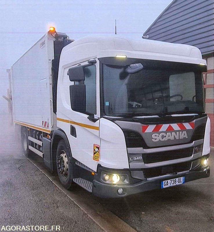 BOM SCANIA L340 71926 kms 2021 GNV - Xe tải chở rác: hình 2 BOM SCANIA L340 71926 kms 2021 GNV - Xe tải chở rác: hình 2