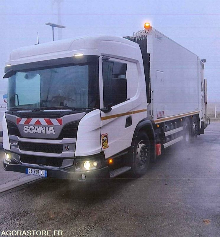 BOM SCANIA L340 71926 kms 2021 GNV - Xe tải chở rác: hình 3 BOM SCANIA L340 71926 kms 2021 GNV - Xe tải chở rác: hình 3
