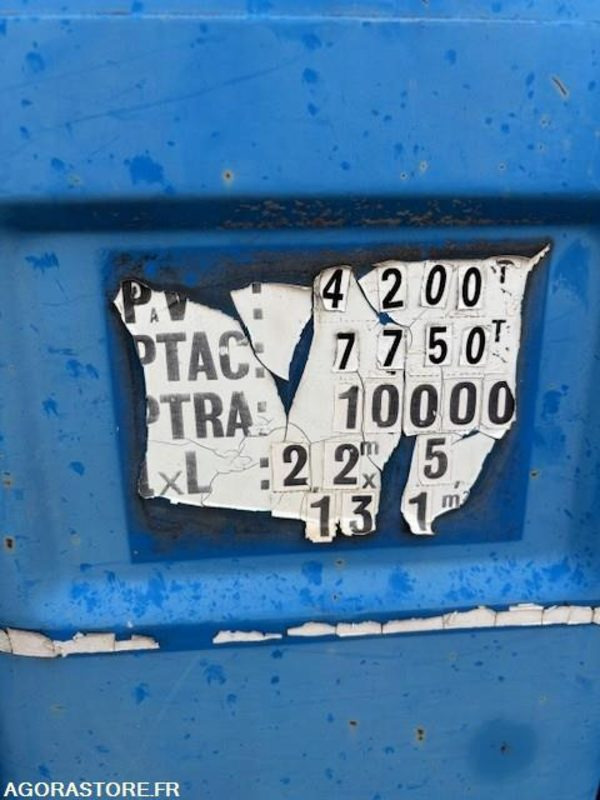 CAMION BENNE (TRI-BENNE) RENAULT S120 MIDLINER 1991 221000 KM - Xe ben: hình 4 CAMION BENNE (TRI-BENNE) RENAULT S120 MIDLINER 1991 221000 KM - Xe ben: hình 4