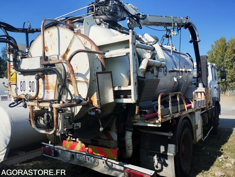 Camion 19t Hydrocureur Renault G300 Maxter – équipement Huwer - Xe tải chân không: hình 5 Camion 19t Hydrocureur Renault G300 Maxter – équipement Huwer - Xe tải chân không: hình 5